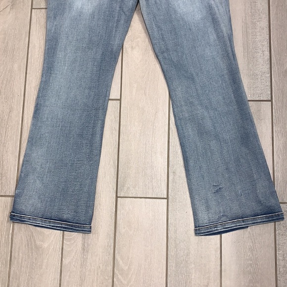 Rod’s True Western Women’s Size 19 20/34 Stretch Denim Botton Cuff Bootcut Jeans - Picture 8 of 8